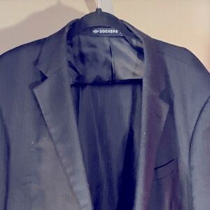 Dockers Men’s Suit size 46 punstripe Suit pants are size 36x30